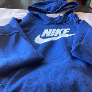 Nike blue hoodie